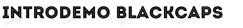 IntroDemo BlackCAPS字体转换